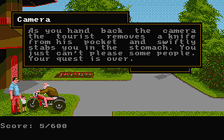 Grandad II - In Search of Sandwiches atari screenshot